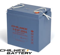 Chilwee Артикул: 3-EVF-200А; Ток: 6V-226A/h (С5); Гелевый тяговый  Тяговые аккумуляторные батареи
