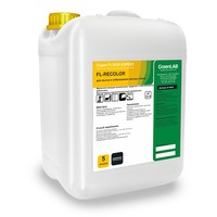 GreenLab Профессиональное моющее средство FL-RECOLOR для мытья и отбеливания светлых полов, 5 л  Химия (Чистка твёрдых полов)