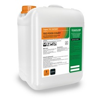 GreenLab Профессиональное моющее средство TEC-FOOD COURT для обезжиривания поверхностей и удаления стойких запахов, 5 л  Химия (Пятновыведение)