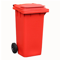 Baiyun Cleaning Бак для мусора 240 литров красный  Уборочный инвентарь, салфетки