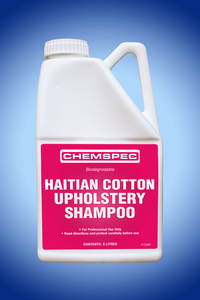 Chemspec HAITIAN COTTON UPHOLSTERY SHAMPOO (         )   (  )