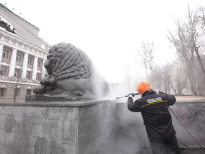 Компания «Керхер» провела работы по промывке фонтана в Ростове-на-Дону | 