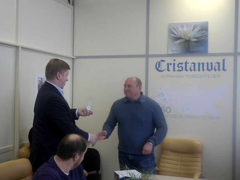 Компания Кристанваль получила премию Чистая Россия от СККР