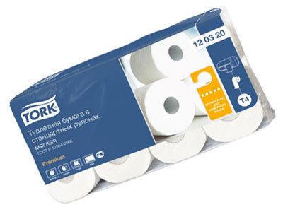 Tork представила новую туалетную бумагу в стандартных рулонах, разработанную специально для номерного фонда