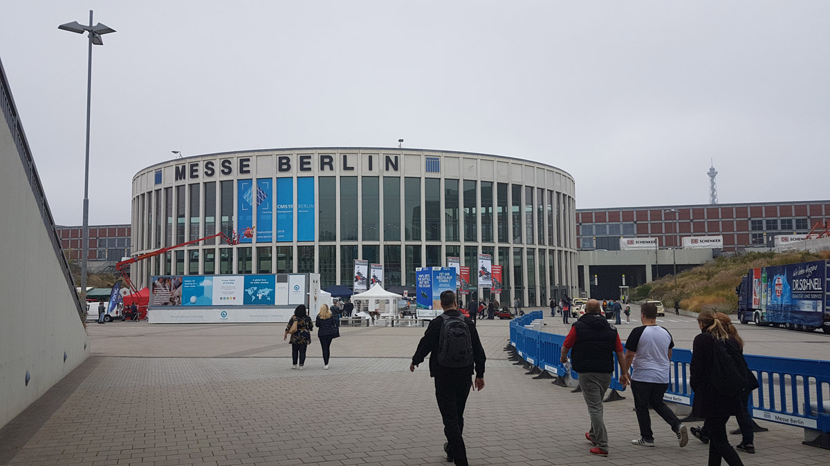 В Германии проходит крупнейшая выставка индустрии чистоты CMS Berlin 2019 (фотоотчет, видео)