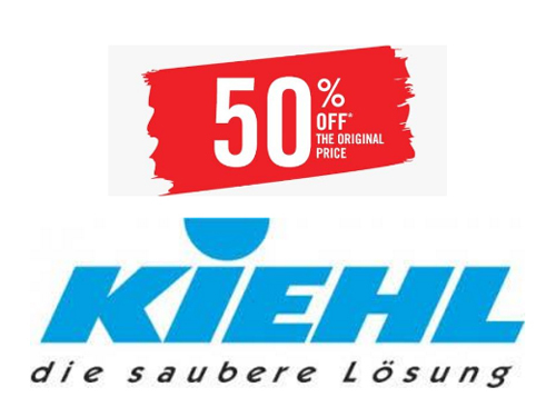 Моющие средства KIEHL дешевле на 50% от базовой стоимости | 